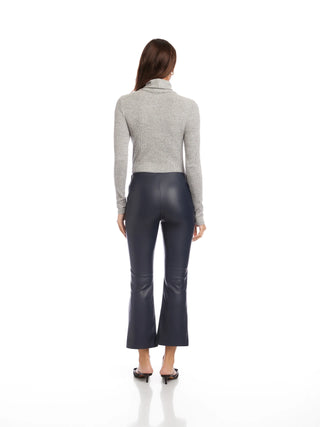 Fifteen Twenty Sigourney Leather Pintuck Pants