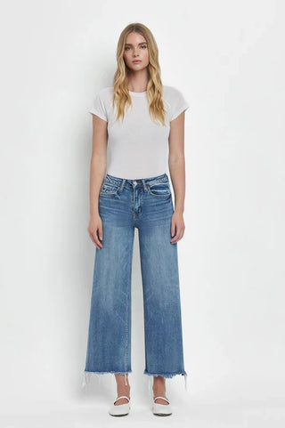 Flying Monkey Sagacity Wide Leg Jeans - Premium clothing at Lonnys NY - Just $94! Shop Womens clothing now 