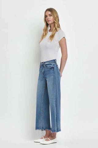 Flying Monkey Sagacity Wide Leg Jeans - Premium clothing at Lonnys NY - Just $94! Shop Womens clothing now 