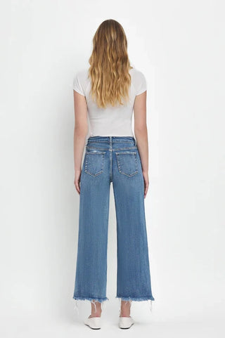 Flying Monkey Sagacity Wide Leg Jeans - Premium clothing at Lonnys NY - Just $94! Shop Womens clothing now 