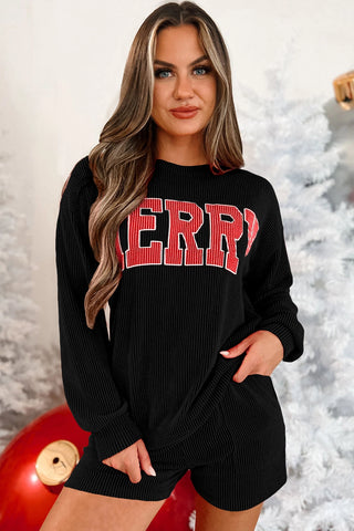 Follow Your Arrow Merry Pajama Set *FINAL SALE* - Premium clothing at Lonnys NY - Just $35! Shop Womens clothing now 