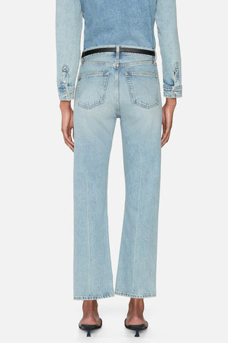 Frame Vertical Crop Jeans