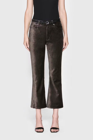 Frame Le Crop Mini Boot Velvet Jeans *FINAL SALE* - Premium clothing at Lonnys NY - Just $139! Shop Womens clothing now 