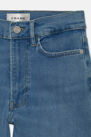 Frame Le Slim Palazzo Raw Hem Jeans - Premium Jeans at Lonnys NY - Just $268! Shop Womens clothing now 