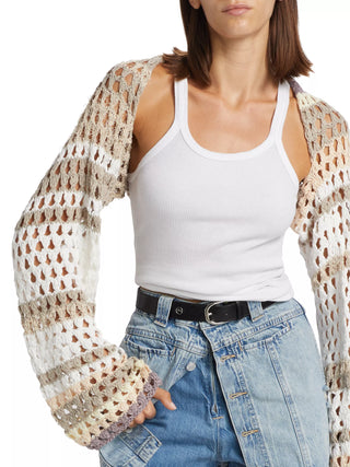 Free People Gia Crochet Shrug - Premium clothing at Lonnys NY - Just $78! Shop Womens clothing now 