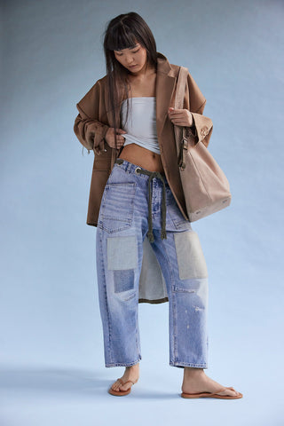 Free People Moxie Barrell Jeans - Premium clothing at Lonnys NY - Just $148! Shop Womens clothing now 