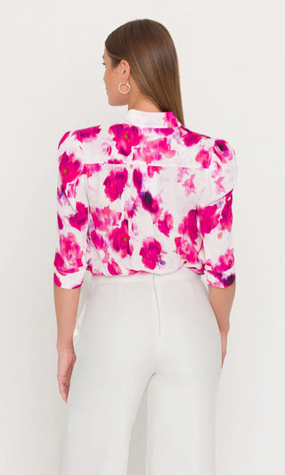 Generation Love Bardot Floral Shirt