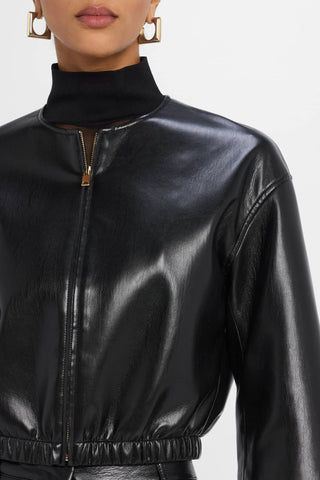 Generation Love Brando Vegan Leather Bomber - Premium clothing at Lonnys NY - Just $395! Shop Womens clothing now 