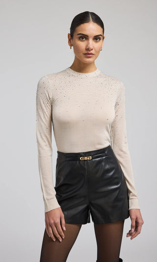 Generation Love Elsie Crystal Sweater - Premium clothing at Lonnys NY - Just $298! Shop Womens clothing now 