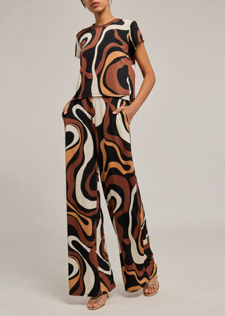 Generation Love Kelela Geometric Jersey Pants