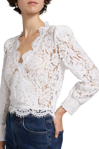 Generation Love Kairi Lace Wrap Blouse - Premium clothing at Lonnys NY - Just $235! Shop Womens clothing now 