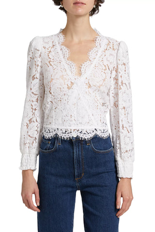 Generation Love Kairi Lace Wrap Blouse - Premium clothing at Lonnys NY - Just $235! Shop Womens clothing now 