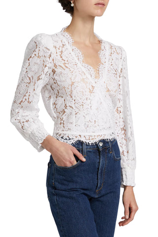 Generation Love Kairi Lace Wrap Blouse - Premium clothing at Lonnys NY - Just $235! Shop Womens clothing now 