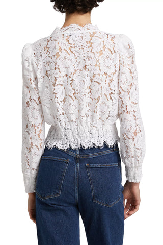 Generation Love Kairi Lace Wrap Blouse - Premium clothing at Lonnys NY - Just $235! Shop Womens clothing now 