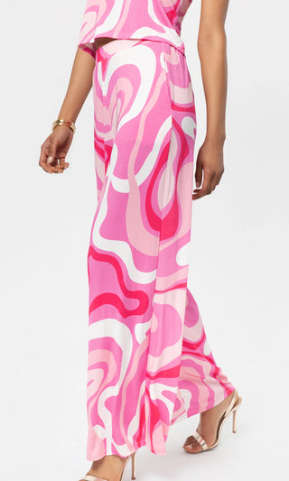 Generation Love Kelela Geometric Jersey Pants