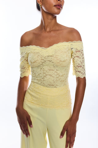 Generation Love Kovi Lace Off Shoulder Top