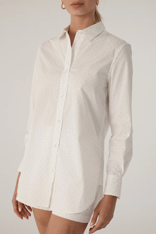 Generation Love Marc Crystal Shirt - Premium clothing at Lonnys NY - Just $275! Shop Womens clothing now 