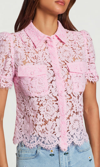 Generation Love Mina Lace Shirt