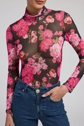 Generation Love Tyla Floral Mesh Top - Premium clothing at Lonnys NY - Just $165! Shop Womens clothing now 