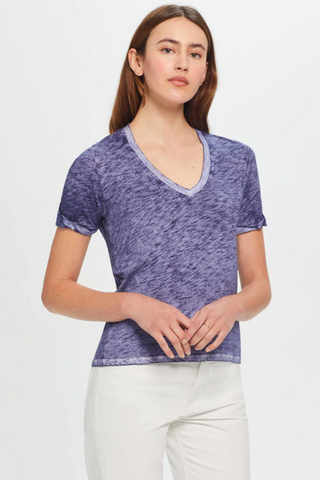 Goldie DREE V NECK TEE - Premium Shirts & Tops at Lonnys NY - Just $130! Shop Womens clothing now 