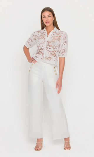 Generation Love Tammy Mesh Lace Shirt