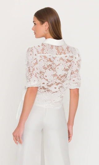 Generation Love Tammy Mesh Lace Shirt
