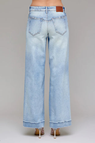 Hidden Nori Mid Rise Distressed Jeans - Premium clothing at Lonnys NY - Just $91! Shop Womens clothing now 