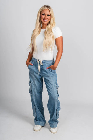 Hidden Alyx Baggy Cargo Pants - Premium clothing at Lonnys NY - Just $98! Shop Womens clothing now 