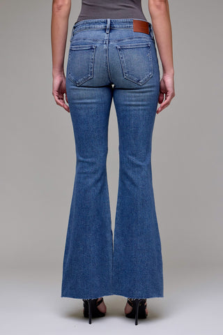 Hidden Happi Seam Detail Low Rise Flare