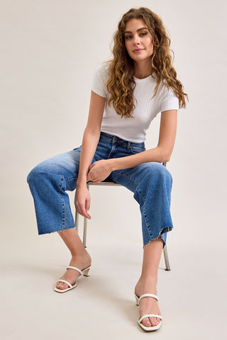 Hidden Logan Petite Dad Jeans