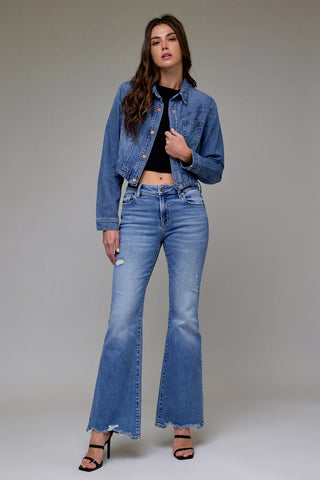 Hidden Grinded Happi Flare Jeans