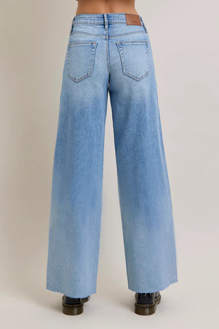 Hidden Nori Seamed Wide Leg Jeans - Premium clothing at Lonnys NY - Just $91! Shop Womens clothing now 