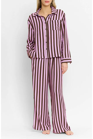 Honeydew Girl Brunch Long Pajama Set