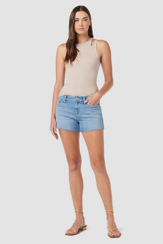 Hudson Gemma Mid Rise Short - Premium shorts at Lonnys NY - Just $135! Shop Womens clothing now 