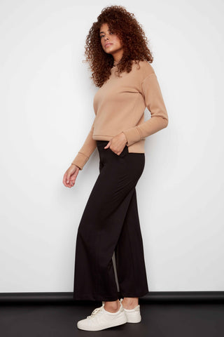 ILTM Roxanne Solid Wide Leg Ponte Pants - Premium clothing at Lonnys NY - Just $113! Shop Womens clothing now 