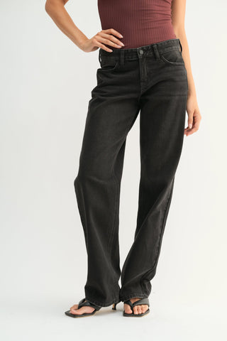 JBD Morgan Low Rise Straight Leg Jeans - Premium clothing at Lonnys NY - Just $68! Shop Womens clothing now 