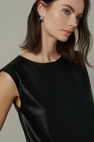 Joes Jeans Maeve Vegan Leather Top - Premium clothing at Lonnys NY - Just $168! Shop Womens clothing now 