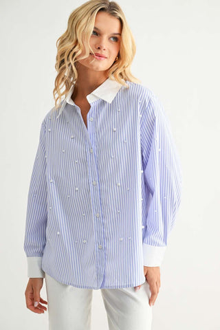 Joh Julian Top with Pearls