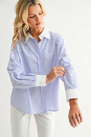 Joh Julian Top with Pearls