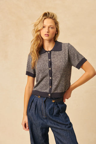 John & Jenn Owen Button Down Top - Premium clothing at Lonnys NY - Just $125! Shop Womens clothing now 