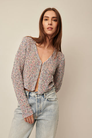 John & Jenn Iris Kaleidoscope Cardigan - Premium clothing at Lonnys NY - Just $165! Shop Womens clothing now 