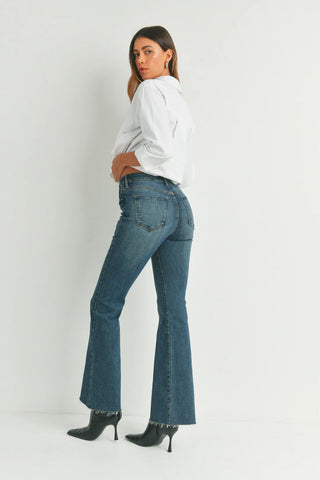 Just Black Scissor Cut Flare Jeans - Premium clothing at Lonnys NY - Just $90! Shop Womens clothing now 