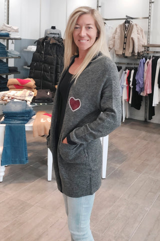 Just Madison Love Pocket Cardigan - Premium clothing at Lonnys NY - Just $115! Shop Womens clothing now 