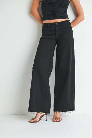 Just USA Relaxed Wide Leg Jeans - Premium clothing at Lonnys NY - Just $48! Shop Womens clothing now 