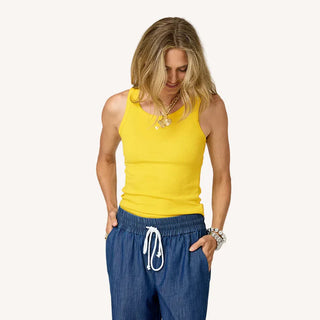 Kerri Rosenthal Basic Heart Tank Top