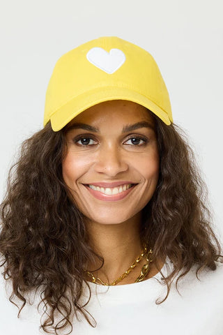 Kerri Rosenthal Heart Baseball Hat - Premium hats at Lonnys NY - Just $58! Shop Womens clothing now 