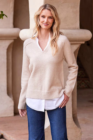 Karen Kane Layered Sweater - Premium clothing at Lonnys NY - Just $109! Shop Womens clothing now 