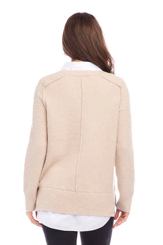 Karen Kane Layered Sweater - Premium clothing at Lonnys NY - Just $109! Shop Womens clothing now 