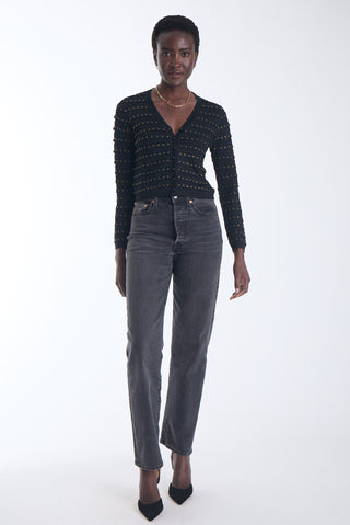 Karina Grimaldi Anna Studded Cardigan