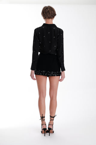 Karina Grimaldi Bella Embroidered Blouse